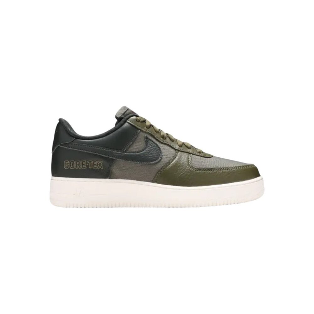 Nike Men's Dark Green Olive Air Force 1 GTX Leather Athletic‎ Sneaker Size 11